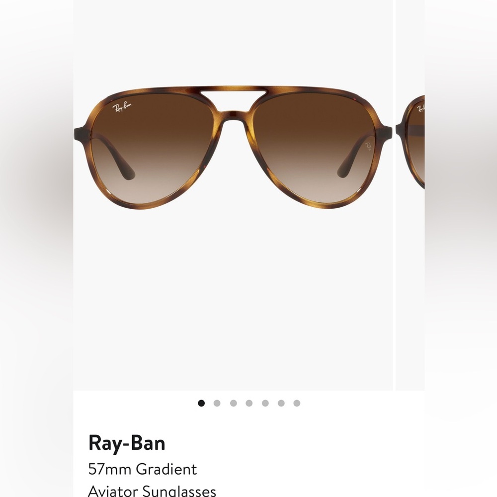 Ray-Ban 57mm aviator sunglasses